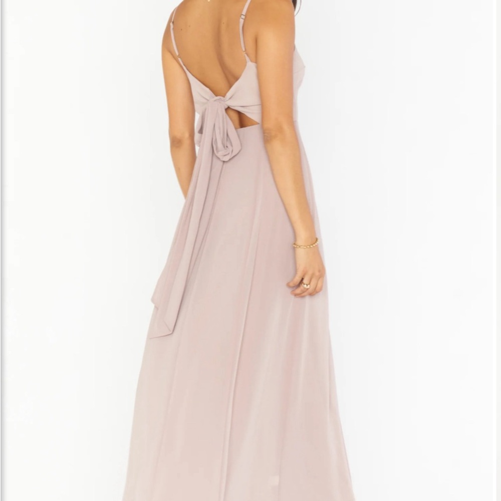 Show Me Your Mumu Lauren Soft Beige Bridesmaid Dress